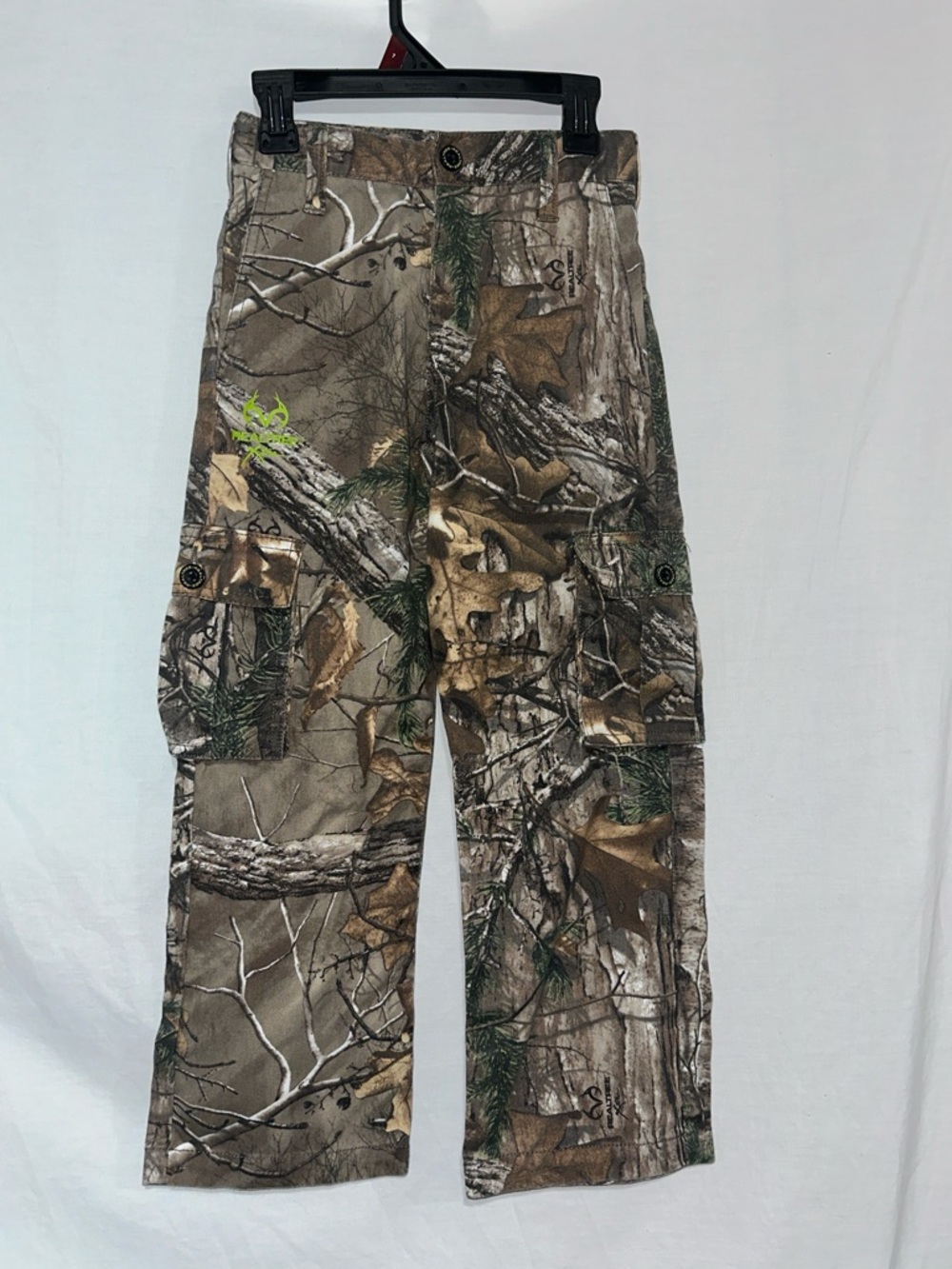 Realtree Camo Cargo Pants - Green & Brown size 6/7